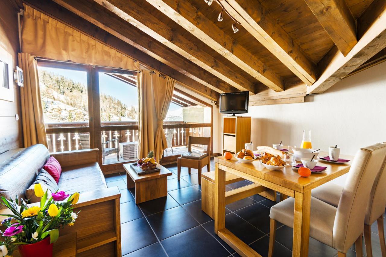 Travelski Home Premium - Residence Les Chalets D'Edelweiss La Plagne Exterior foto